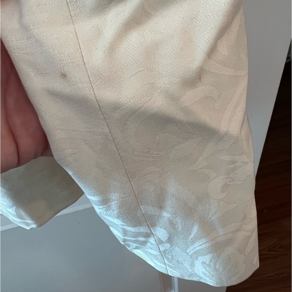 Escada Women's Jacket Size:34 In Cream Yellow - Picture 8 of 16